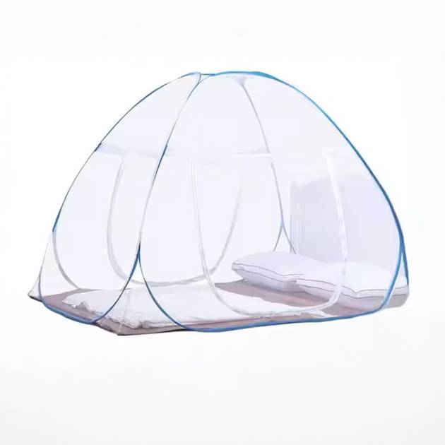 Moustiquaire de lit 1 ou 2 places (1 à 1,8 mètre),  en tissu maillé, pliable, sans installation nécessaire, avec système pop-up.